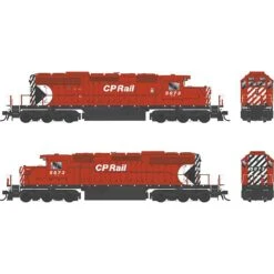 HO GMD SD40-2 Locomotive With DCC & Sound, CP 5873