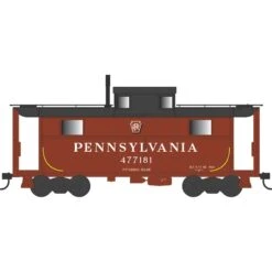 HO N5 Caboose, PRR Shadow Key Pittsburgh #477181