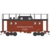 HO N5c Caboose, PRR Early East With Trainphone #477861 -Model Trains BOW43385 A0 LZ7ZJYV5