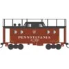 HO N5c Caboose, PRR Shadow Key North With Trainphone #477991 -Model Trains BOW43396 A0 TNOF2UQ8