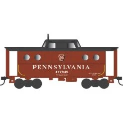 HO N5c Caboose, PRR Shadow Key Pitts Reg #477945