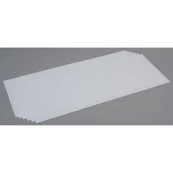 White Sheet .020 X 8 X 21 (6)