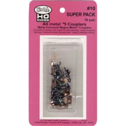 HO #5 Coupler, 9/32" Center (10pr)