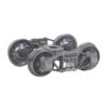 HO Arch Bar Truck, 33" Ribbed Wheels (1pr) 2 HO Arch Bar Truck, 33" Ribbed Wheels (1pr) -Model Trains KAD501 A0 UT9Q9MBF