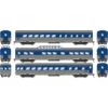 Athearn HO Streamline Passenger Cars, CSXT (3) -Model Trains RND79125 A0 HX1SXHYS