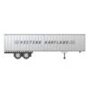 HO 40' Fruehauf Exterior-Post Volume Van Trailer, WM #2 2 HO 40' Fruehauf Exterior-Post Volume Van Trailer, WM #2 -Model Trains RPI403035 A00 N2RS173H