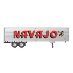 HO 40' Fruehauf Fluted-Side Volume Van Trailer-Navajo #3