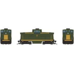 HO GE 44 Tonner Switcher Locomotive, CN Green #1