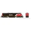 N Dash8-40CM Locomotive With DCC & Sound, CN #2400