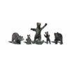 Woodland Scenics O Black Bears -Model Trains WOOA2737 A0 972FWPNL