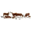 Woodland Scenics O Hereford Cows -Model Trains WOOA2767 A0 UGF5FS1O