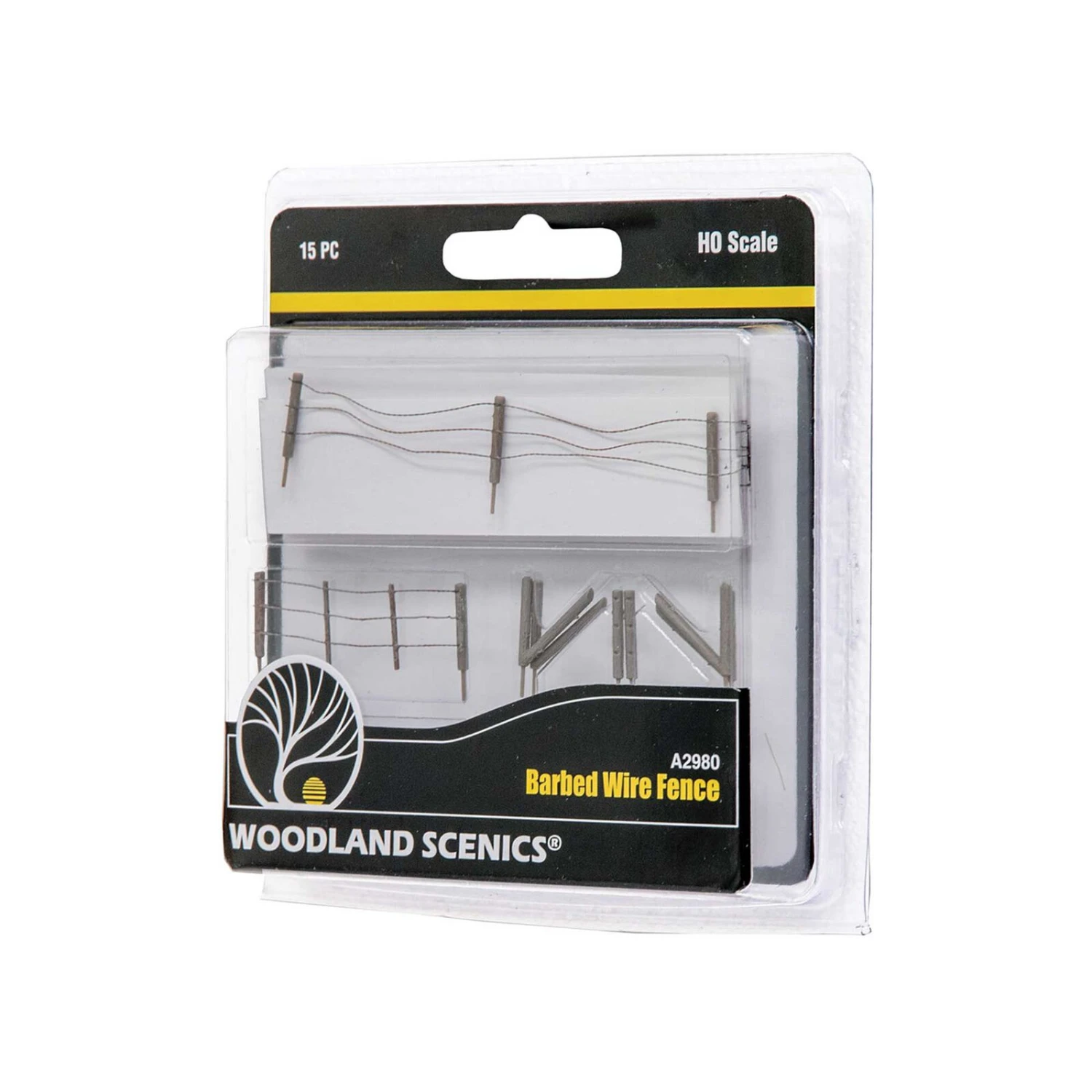 Woodland Scenics HO Barbed Wire Fence 4 Woodland Scenics HO Barbed Wire Fence - Image 2