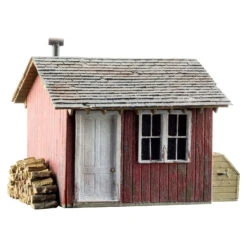 Woodland Scenics HO Built-Up Work Shed