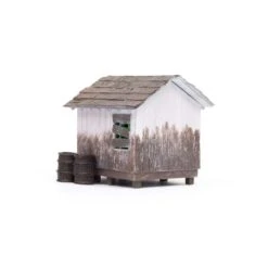 Woodland Scenics O Built-Up Wood Shack -Model Trains WOOBR5858 A3 2INW2B1B