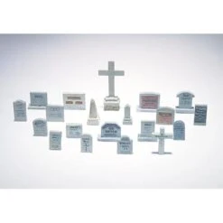 Woodland Scenics HO Tombstones (20)