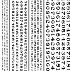 Woodland Scenics Railroad Roman Numbers, Black