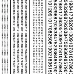 Woodland Scenics Railroad Gothic Numbers, Black