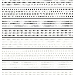 Woodland Scenics Mini Lettering Dry Transfer, Black/White