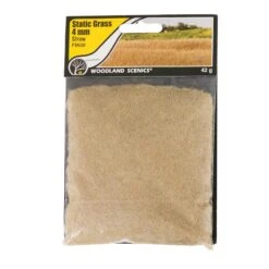 Woodland Scenics Tatic Grass Straw Green 4mm