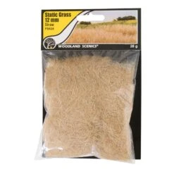 Woodland Scenics Tatic Grass Straw Green 12mm