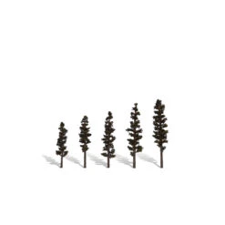 Woodland Scenics Classic Trees, Standing Timber 2.5-4" (5)