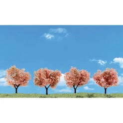 Woodland Scenics Classics Tree, Flowering 2-3" (4)