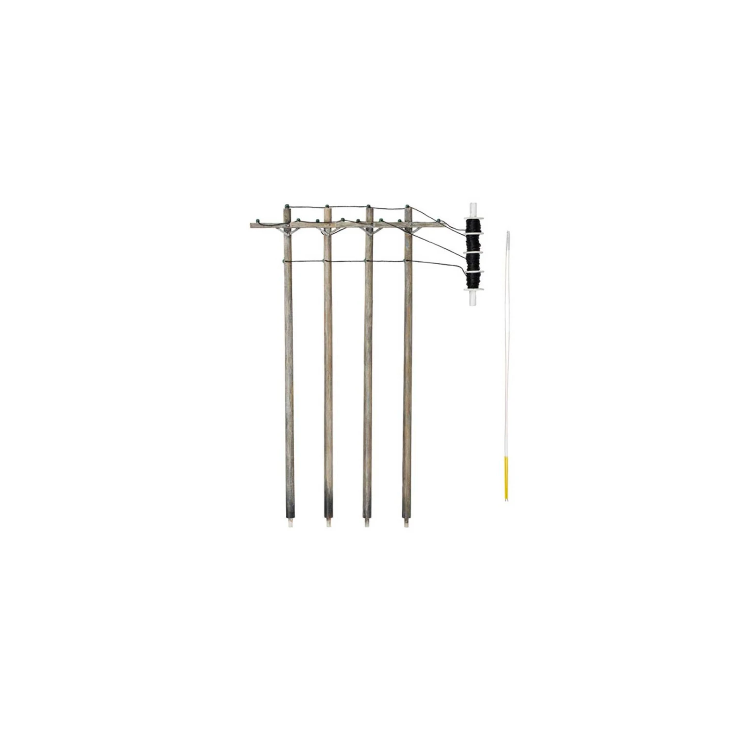 Woodland Scenics O Wired Poles Single Crossbar 3 Woodland Scenics O Wired Poles Single Crossbar