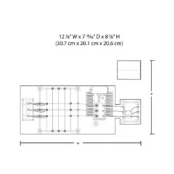 Woodland Scenics O Scale Substation -Model Trains WOOUS2283 A02 LR0APB1T